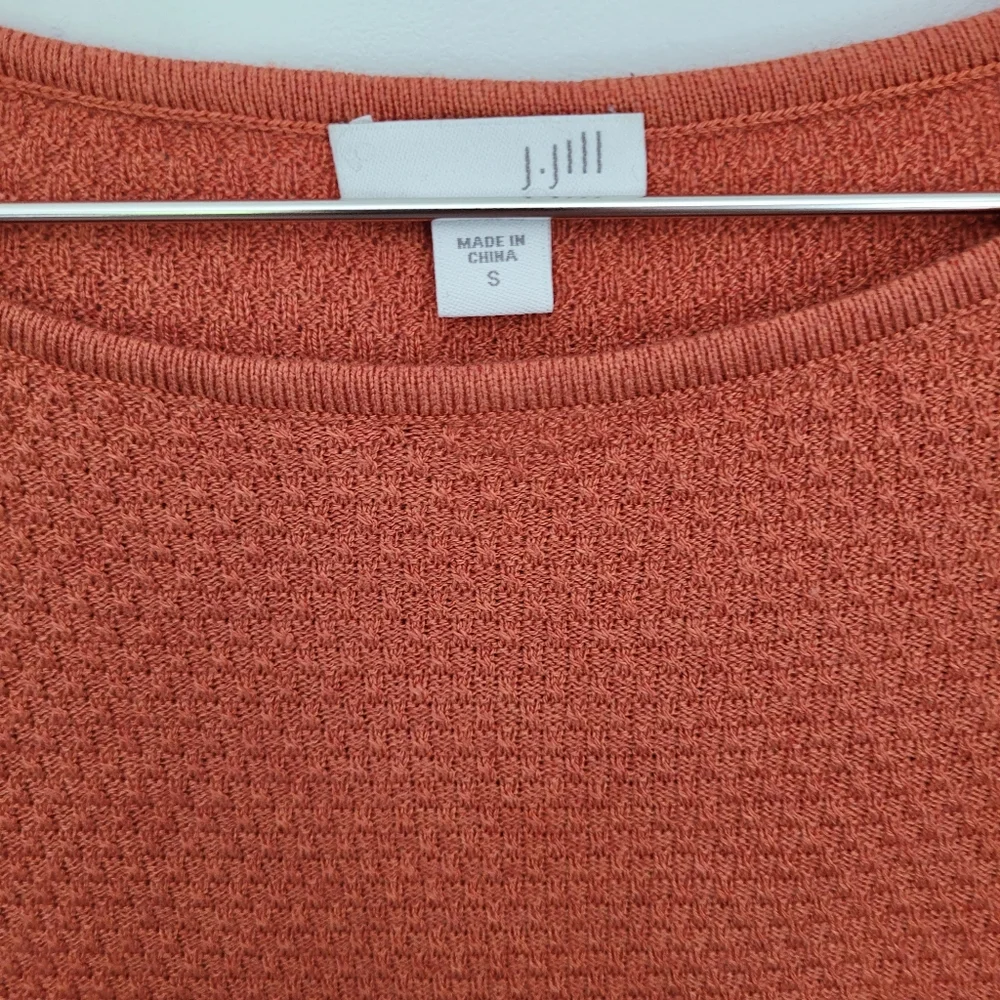 J. Jill | Boat Neck Andrea Long Sleeve Waffle Knit Shirt - Picture 4 of 4